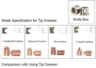 การปรับปรุงคู่มือปลาย Dresser ที่ถือใบมีดสําหรับการต่อต้าน Cutter การปั่น Electrode ปลาย Dresser อุปกรณ์เสริม