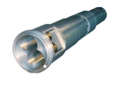 51/1005 55/110 92/188 Bimetallic Conical Twin Screw Barrel สำหรับ Spc / Lvt Extruder
