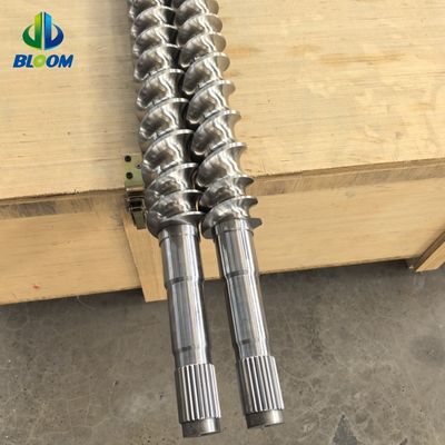 คุณภาพ  High Temperature Resistant Customizable Extruder Shaft with Nickel Chrome Tungsten Composite Liner for PEEK PVDF Production โรงงาน