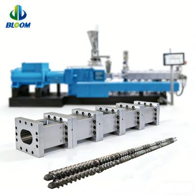 คุณภาพ  High Strength Nickel Alloy Twin Screw Barrel for Wear Resistance in Plastic Extruder Machines โรงงาน