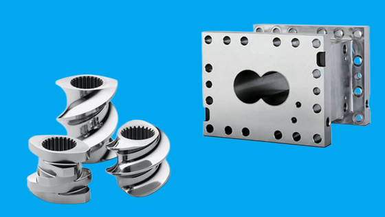 องค์ประกอบสกรู Bimetallic สำหรับ Coperion Zsk70 Twin Screw Extruder