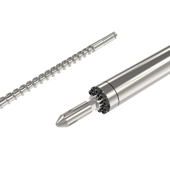 โตชิบา Ec50xs Ec75xs I1.5 สกรูทรงกระบอก Bimetallic พร้อมชุดทิป