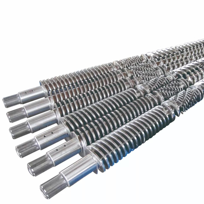 สกรูและบาร์เรล Bimetallic ไนไตรด์สำหรับเครื่องอัดรีด