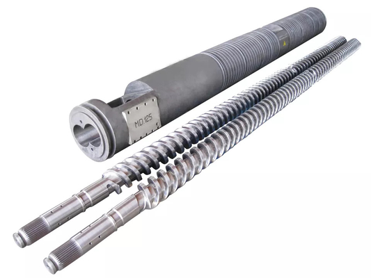 สกรูและบาร์เรล Bimetallic ไนไตรด์สำหรับเครื่องอัดรีด