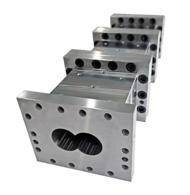 65mm Cone double Extruder Twin Screw Element สำหรับ PVC Extruder Machine
