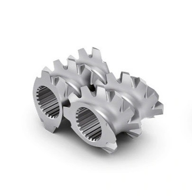 ความต้านทานการกัดกร่อนขององค์ประกอบสกรูอัดรีด Intermeshing เต็มรูปแบบ