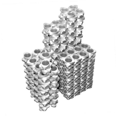 Nitride Steel PM-HIP องค์ประกอบสกรูแบบกำหนดเองสำหรับ Extruder สกรูคู่