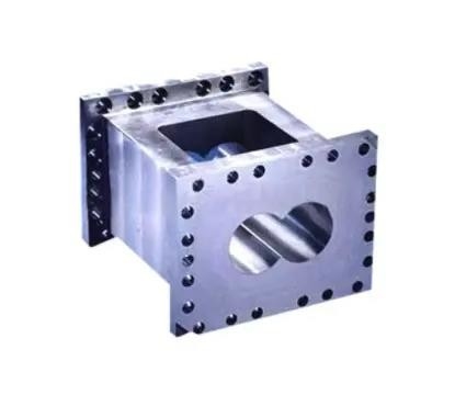 ชิ้นส่วนอะไหล่สกรู Bimetallic Intermeshing และ Barrel Hdpe Extruder