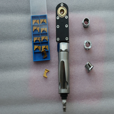 ETD-18F เครื่องแต่งตัวปลายลมพร้อมชุดตัดและตัวยึดหนึ่งชุด