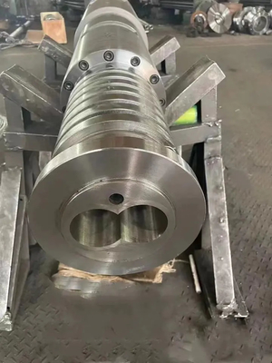 38CrMoALA Nitriding Conical Twin Double Screw and Barrel For PP