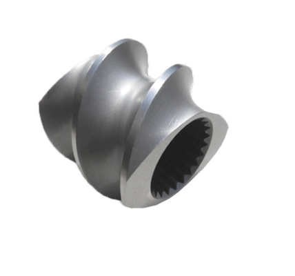 อุปกรณ์สกรูที่ใช้สําหรับ extruder ส่วนสํารองสําหรับ extruder twin screw ปานกลาง