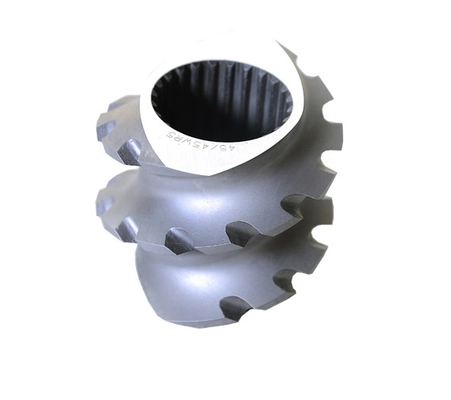 อุปกรณ์สกรูที่ใช้สําหรับ extruder ส่วนสํารองสําหรับ extruder twin screw ปานกลาง