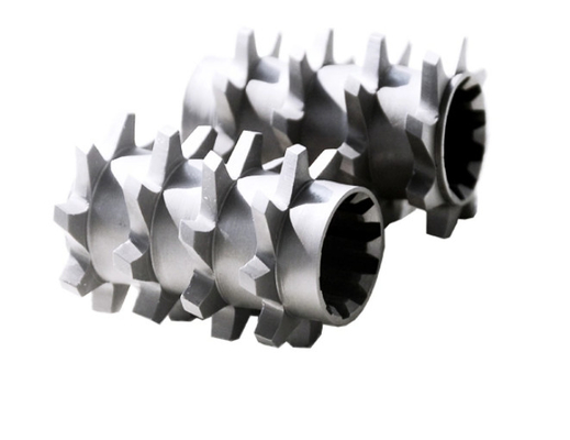D2 อุปกรณ์สกรู extruder เหล็กที่มีความทนทานต่อการกัดกร่อน สําหรับอุตสาหกรรม masterbatch