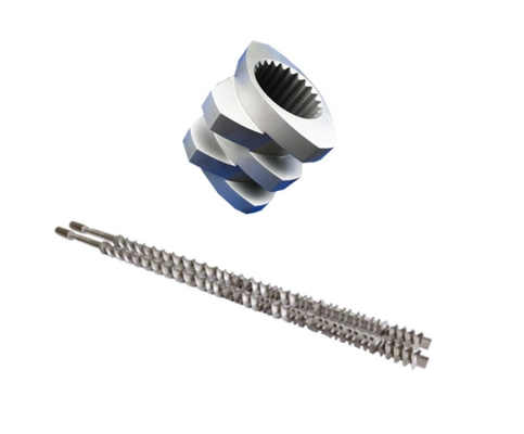 Lab Twin Screw Element ใช้ในกระบวนการผลิตพลาสติกและการอัดขึ้นรูป