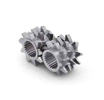 ชิ้นส่วนอะไหล่เครื่องอัดรีดสกรู Extruder คู่ต้านทานการสึกหรอ