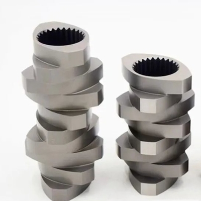 สกรู Extruder สกรูคู่และองค์ประกอบการลำเลียงบาร์เรลสำหรับเครื่องจักรพลาสติก