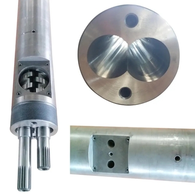 PVC คู่ขนานกระบอกสกรู Mikrosan MCV55 MCV67 MCV68 MCV110 MCV135