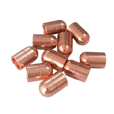 16mm Metal Spot Welding Machine Parts Electrode Cap Tip