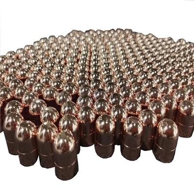 16mm Metal Spot Welding Machine Parts Electrode Cap Tip