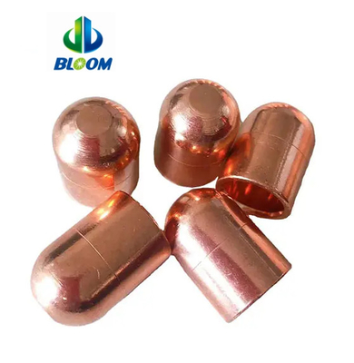 D Shape Cucrzr Cap Tip For Spot Welding Gun 1 / 9.6 16มม. 23มม