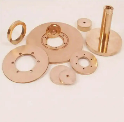 พันธมิตรทองแดงความต้านทานกลม Electrode วงล้อ Disc สําหรับ CuCrZr สาย Welder อะไหล่