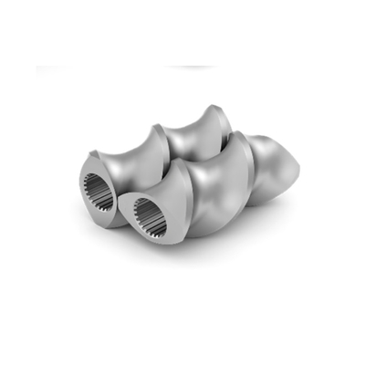 การใช้งานทนทาน Bimetallic สกรูส่วนและกระบอกสําหรับเครื่องปรับฉีด พลาสติก extruder