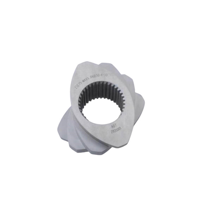 หนาทนทาน Bimetallic อุปกรณ์สกรูและกระบอกสําหรับพลาสติก Extruder ของ Fluoroplastic Masterbatch