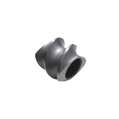 หนาทนทาน Bimetallic อุปกรณ์สกรูและกระบอกสําหรับพลาสติก Extruder ของ Fluoroplastic Masterbatch