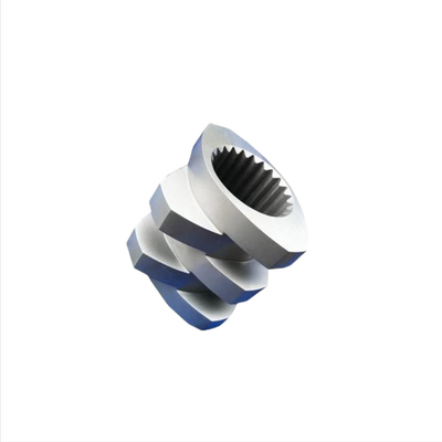 หนาทนทาน Bimetallic อุปกรณ์สกรูและกระบอกสําหรับพลาสติก Extruder ของ Fluoroplastic Masterbatch