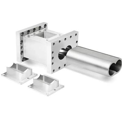 PTFE ETFE FEP PFA PVDF ชิ้นส่วนพลาสติก extruder ทนทานการสวมชุดเต็ม Bimetallic สกรูส่วนท่อและ Liner
