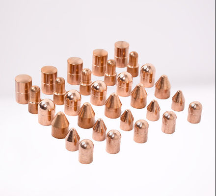 คำแนะนำในการเชื่อมขั้วไฟฟ้าทองแดงความต้านทานสำหรับวัสดุสิ้นเปลืองของปืนเชื่อมแบบจุด