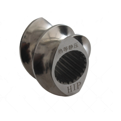 แทน Bimetallic บัณฑ์สกรูและ Liner สําหรับพลาสติก Extruder ของ Fluoroplastic Masterbatch
