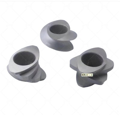 ทนต่อการสวมสกรูท่อและ Liner พลาสติกสองสกรูธาตุ extruder