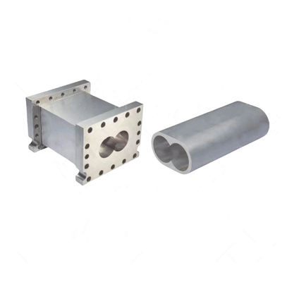 ทนต่อการสวมสกรูท่อและ Liner พลาสติกสองสกรูธาตุ extruder
