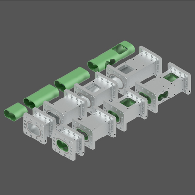 สกรูบาร์เรลและไลเนอร์สําหรับพลาสติก Extruder ของ Masterbatch แบตเตอรี่ diaphragm