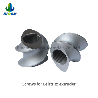 อะไหล่ extruder ที่กําหนดเอง ภาคสกรู bimetallic สําหรับการซ่อมแซมในการผลิต masterbatch
