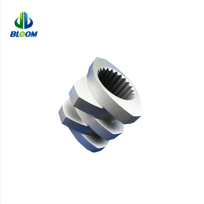 อะไหล่ extruder ที่กําหนดเอง ภาคสกรู bimetallic สําหรับการซ่อมแซมในการผลิต masterbatch