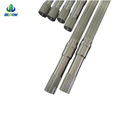 Super Anti Wear พลาสติก Extruder อุปกรณ์เสริม แกนสกรูสําหรับ Masterbatch และการผลิตพอลิเมอร์