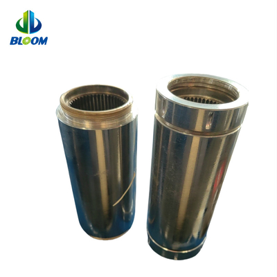 อะไหล่สปไลน์ Twin Screw Extruder วัสดุทนทานความละเอียดสูง 40CrNiMo 17-4PH
