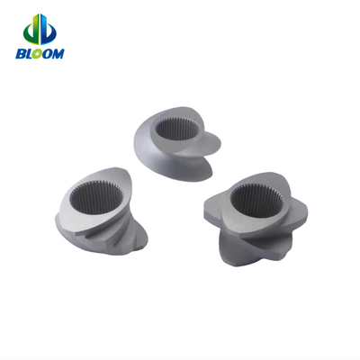 อะไหล่ extruder ที่กําหนดเอง ภาคสกรู bimetallic สําหรับการซ่อมแซมในการผลิต masterbatch
