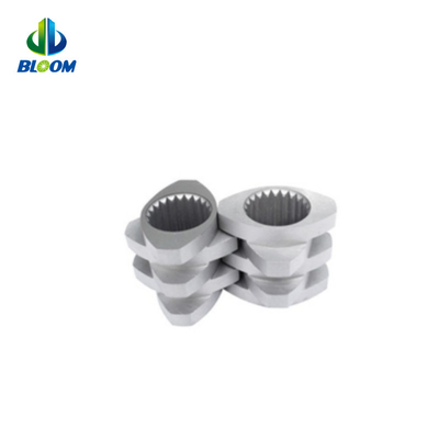 อะไหล่ extruder ที่กําหนดเอง ภาคสกรู bimetallic สําหรับการซ่อมแซมในการผลิต masterbatch