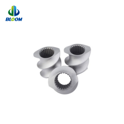 อะไหล่ extruder ที่กําหนดเอง ภาคสกรู bimetallic สําหรับการซ่อมแซมในการผลิต masterbatch