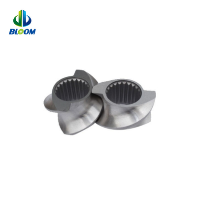 อะไหล่ extruder ที่กําหนดเอง ภาคสกรู bimetallic สําหรับการซ่อมแซมในการผลิต masterbatch