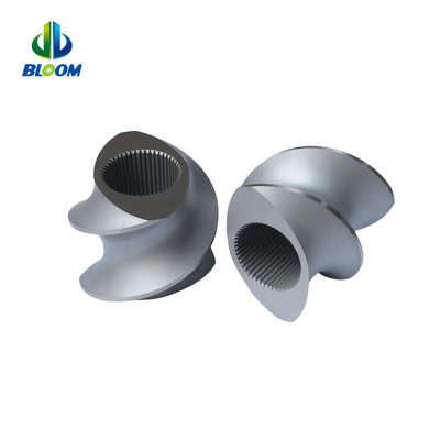 อุปกรณ์สกรูคู่ที่กําหนดเองสําหรับอะไหล่สํารอง extruder ด้วยการออกแบบมืออาชีพ บริการ OEM