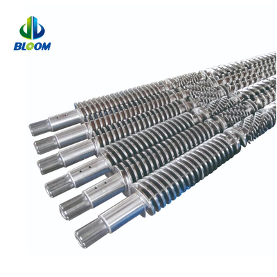 ประสิทธิภาพสูง โคนิคสองสกรูและท่อสําหรับการผลิต PVC