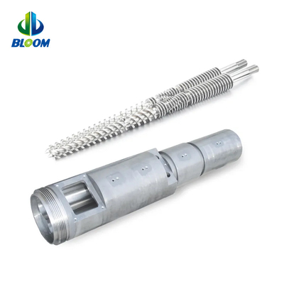 ปรับปรุงความประสิทธิภาพสูง โคนิคสองสกรูและท่อสําหรับ PVC WPC