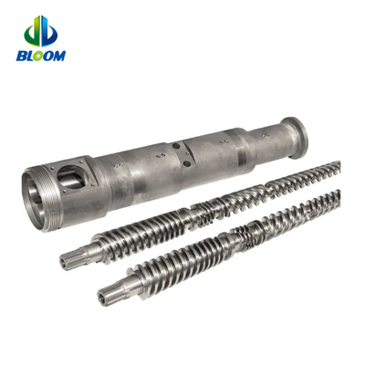 ปรับปรุงความประสิทธิภาพสูง โคนิคสองสกรูและท่อสําหรับ PVC WPC