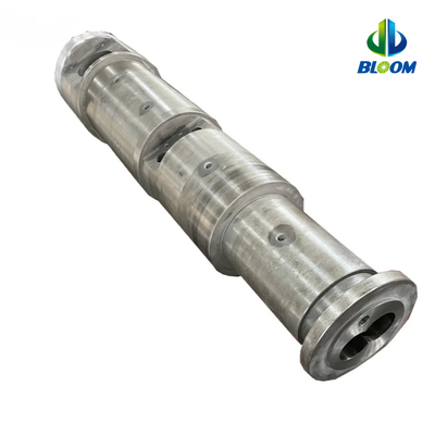 ทนทานการสวม โคนิก Twin Screw และท่อสําหรับ PVC WPC TPE / TPU
