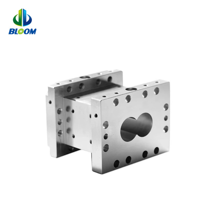 การป้องกันการกัดกร่อน Twin พลาสติก Extruder Screw Barrel สําหรับการผลิต PEEK PVDF