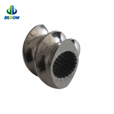 อะไหล่การซ่อมแซม extruder ส่วนสกรูสําหรับการผลิต Fluoroplastic Fluorrubber